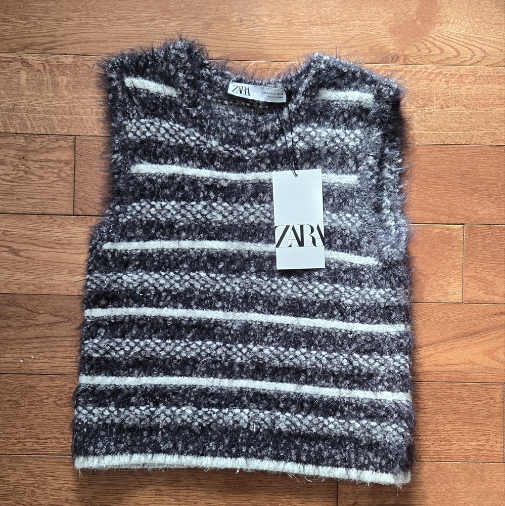 NWT Zara Sweater Vest